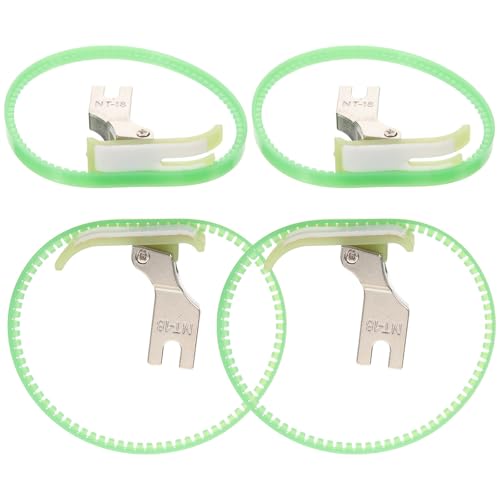 Pies prensatelas de acero para máquina de coser industrial miniatura 1