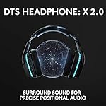 Logitech G935 Wireless DTS:X 7.1 Surround Sound LIGHTSYNC RGB PC Gaming Headset - Black/Blue - Image 4