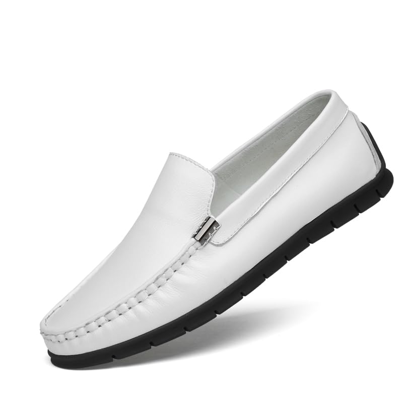 MWX Men's Dress Loafers Casual Slip On Shoes Fashion Soft Lightweight Boat Shoes