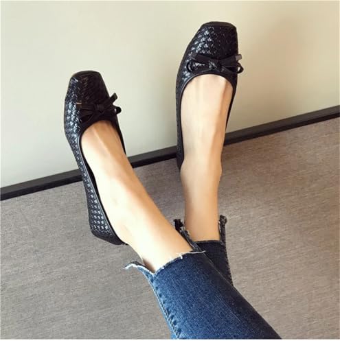 Women's Spring Summer Ballet Flats Women Single Shoes Elegant Plus Size Flats3