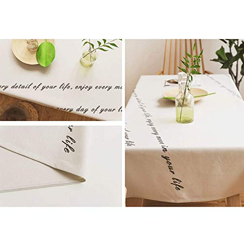 Nappe de table basse simple pour protéger un meuble ou bureau d'étudiant - 3