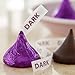 HERSHEY'S KISSES SPECIAL DARK Mildly Sweet Chocolate Candy Party Pack, 32.1 oz