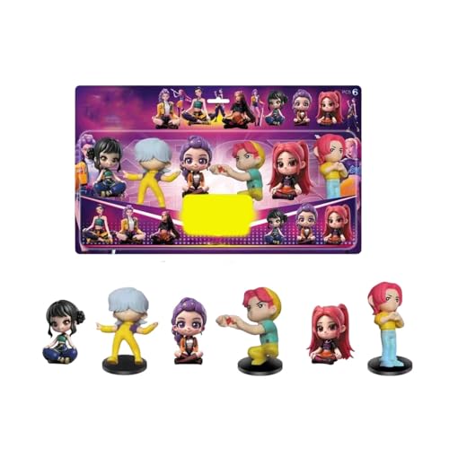 Figuras K-Pop De-Mon H-unters, 6 Unidades/Set Muñecas K-Pop