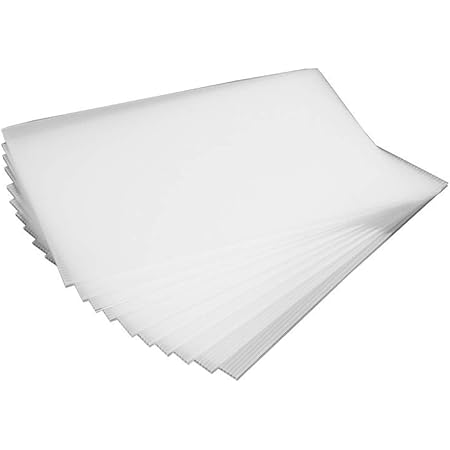 Amazon 国産10枚入 プラダンシート半透明 幅301mm 長450mm 厚5mm Diy 工具 ガーデン