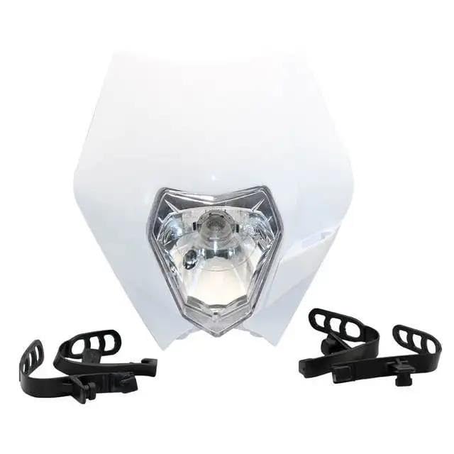 Phare LED pour moto XCW et XC, remplacez votre plaque de phare pour une meilleure visibilité