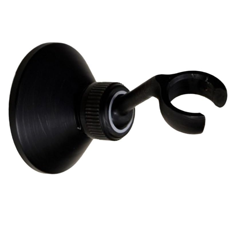 Regulowany uchwyt ścienny do głowicy prysznicowej Chromowane ręczne słuchawki prysznicowe Uchwyt na spryskiwacz Akcesoria łazienkowe ( Color : Oil Rubbed Bronze )