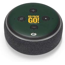 Skinit Decal Audio Skin Compatible with Amazon Echo Dot 3 - Officially Licensed NFL Green Bay Packers Team Motto Design