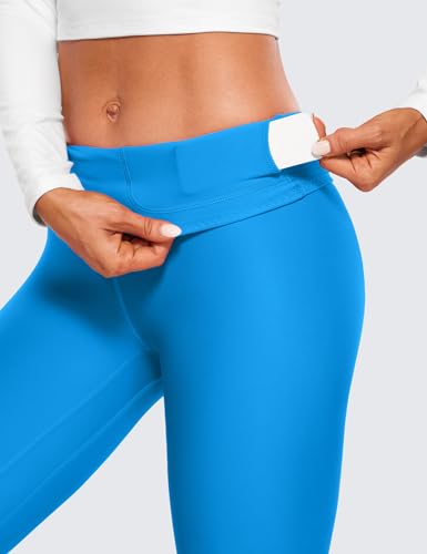 Image of CRZ YOGA Fleece Thermal Leggings 28'' | Thermal, Casual, Full Length, Winter, for Women