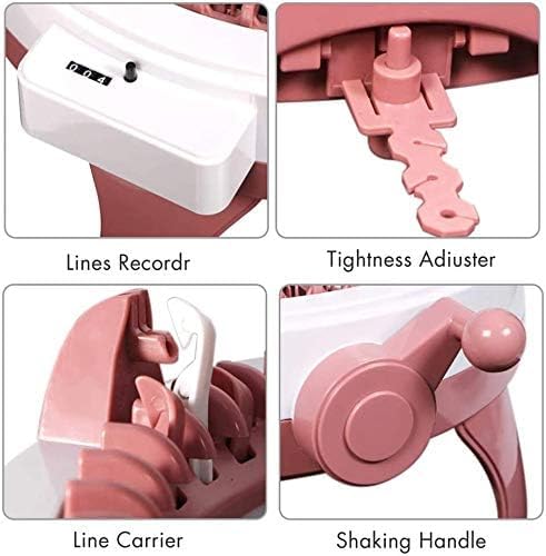 Doublecare Macchina Per Maglieria 48 Aghi, Macchine Intelligenti, Giocattoli Intelligenti Di Grandi Dimensioni, Sciarpa Da Lavoro A Maglia Per Calze/Cappello, Fai Un Regalo Con Il Cuore - 7