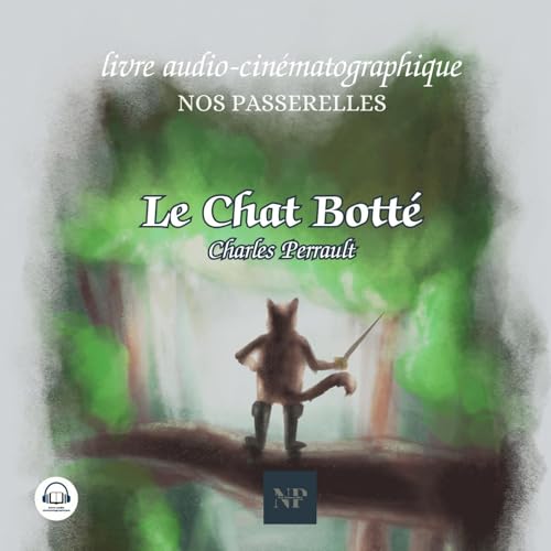 Le chat botté Audiolivro Por Charles Perrault capa