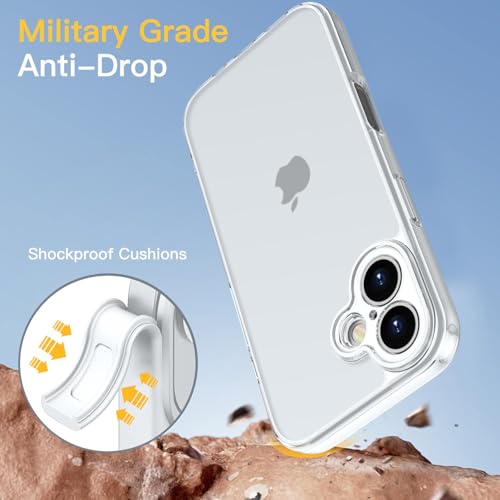 Coque iPhone 17 transparente givrée pour votre quotidien actif - 6