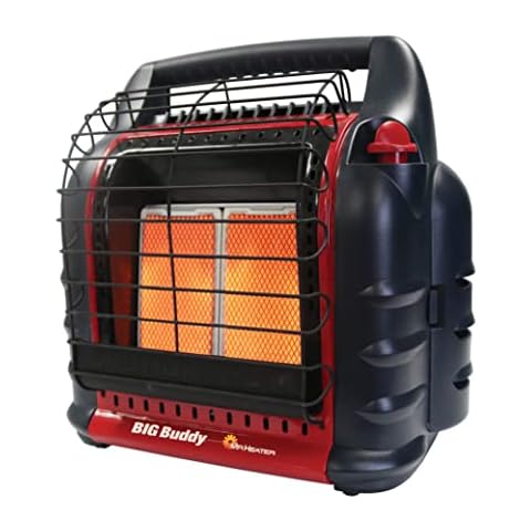 Mr. Heater MH18B Propane Heater, Red Cover