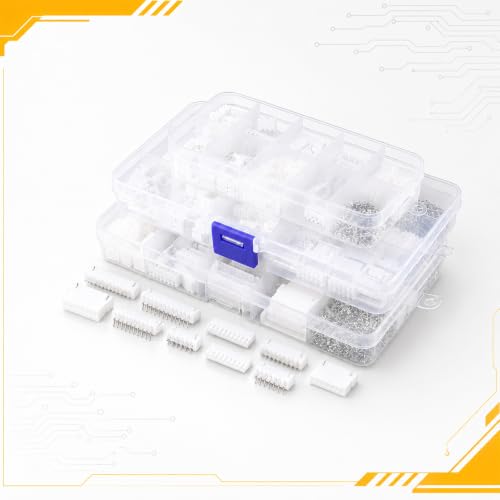 Carcasa de conector de cable XH2.54mm y terminales para montaje de cableado electrónico 6