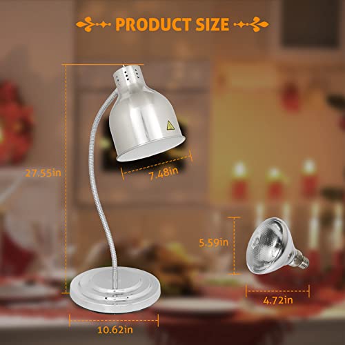 Wichemi BI00679WCM5-CN Food Heat Lamps Food Heat Preservation Lamp Commercial Food Warmer Lamp Catering Heat Lamp thumb #1