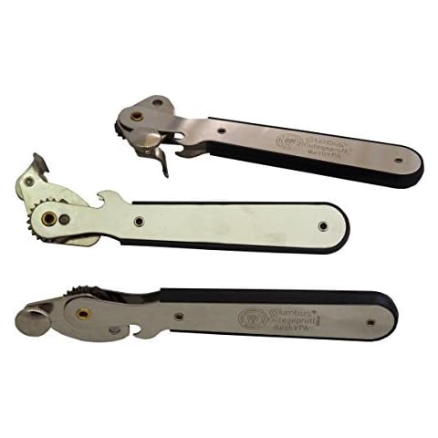 Preisjubel 3 Dosenöffner mit Kapselheber, Hebeldosenöffner aus Metall Cover