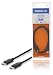 Produktbild Valueline USB-C Kabel USB 2.0 - USB C Stecker 1.00 m schwarz