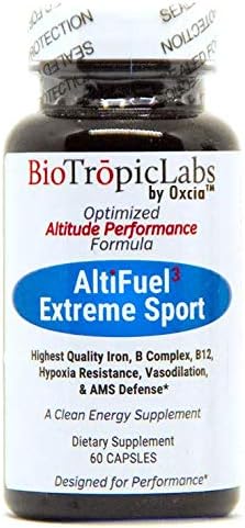 BioTrลpicLabs AltiFuel - Extreme Sports and Altitude Supplement - Mercenaria Mercenaria (Marine Clams) Version