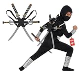 Morph BPA Free Ninja Swords Kids with Back Strap, Ninja Toy Sword for Kids, Toy Weapons