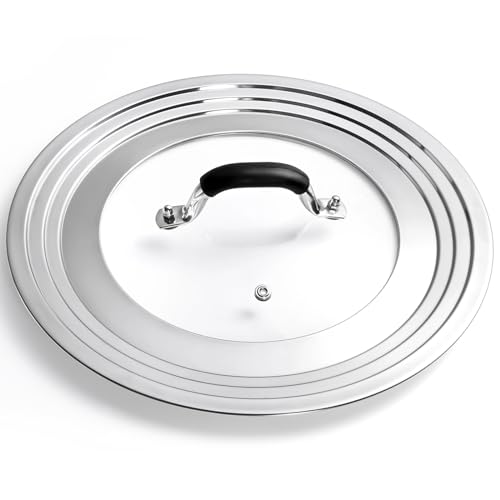 Opiniones y reviews de Tapa de Olla Express Presto disponible en línea para comprar. 44 Lnrueg Tapa Universal de 8.2 a 12.6 Pulgadas para Sartenes, con Ventana Transparente, Acero Inoxidable, Ajuste Universal, Sellado Efectivo, Dishwasher Safe
