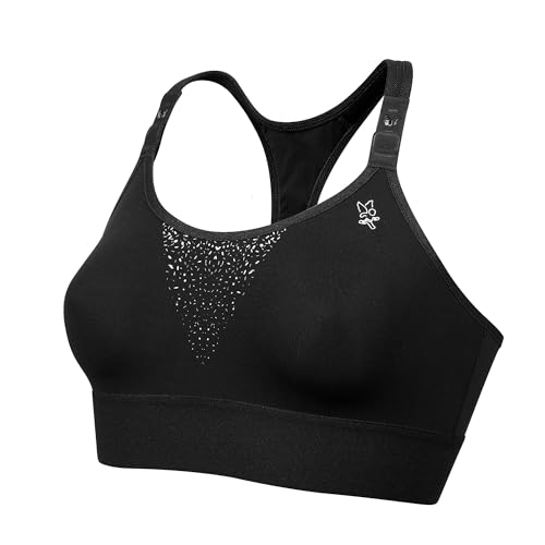 Brassière de sport Thuasne idéale pour séances de yoga et fitness léger noir