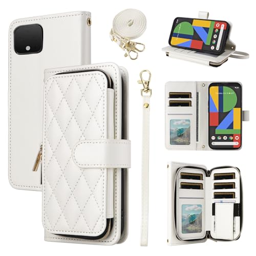 Sacoche Google Pixel 4 format portefeuille pour femme active