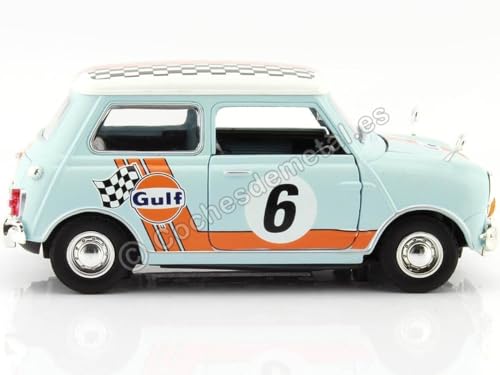 Motormax 1961-1967 Morris modelo a escala 1:18 miniatura 5