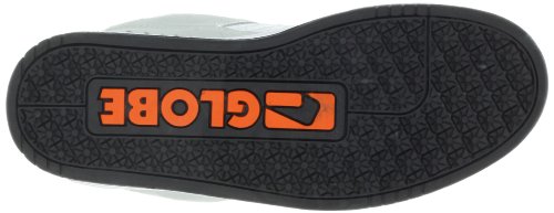 Image of Globe Mens Fusion Skate Shoes, White /Grey /Orange, 14 M US