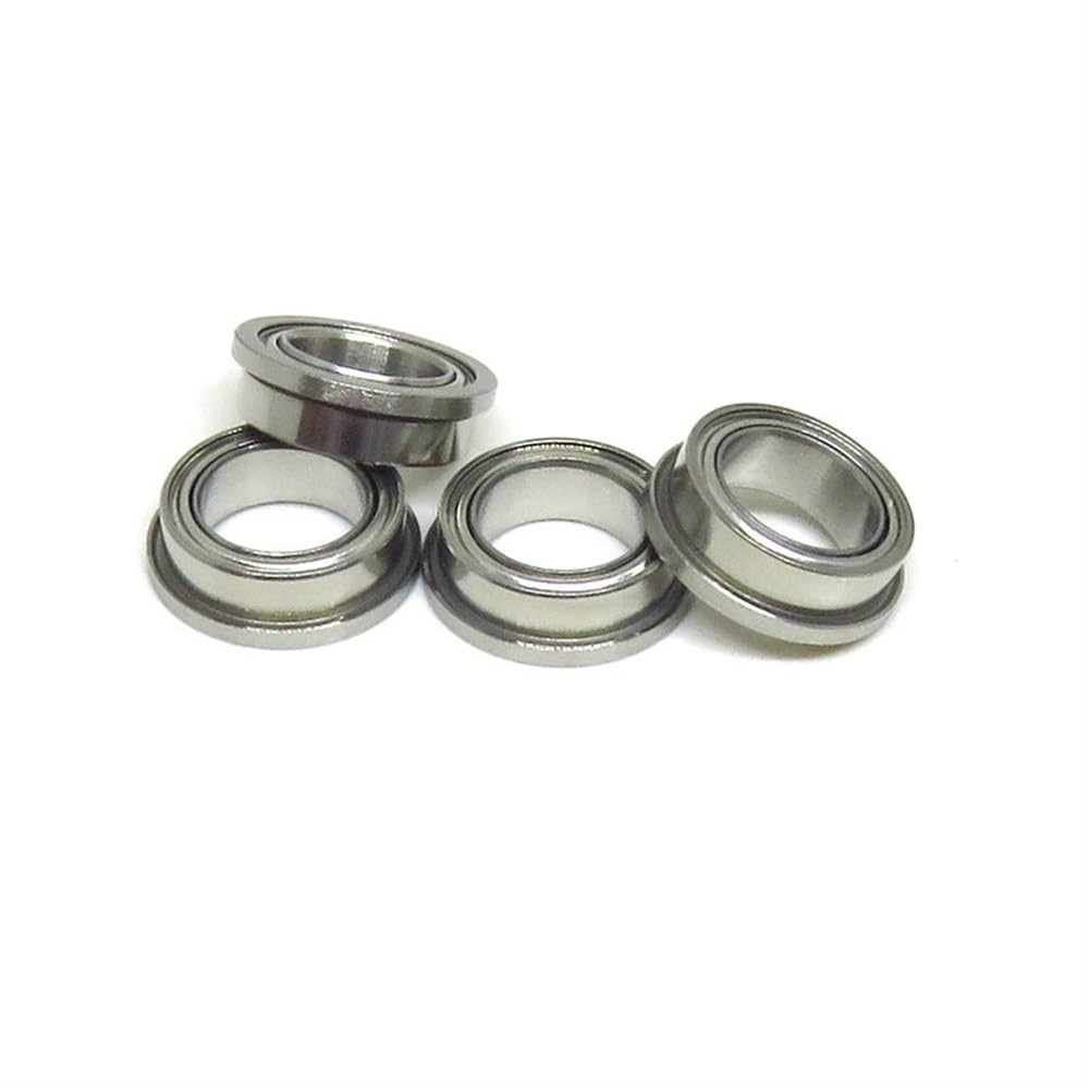 Mgtcar Sfr168c-Zz 1Pcs 6.35X9.525x3.175 Sfr168 Zz Abec7 Ceramic Ball Bearing Fr168 Sfr168c Zz Hybrid Ceramic Flanged Bearing(Sfr168c-Zz)
