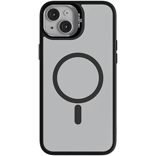 Coque iPhone 15 Plus MagSafe Ghostek KickCam antichoc avec béquille noir