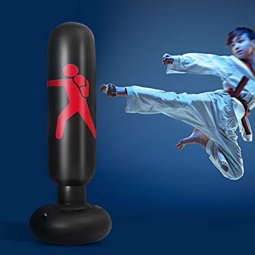 Honelife Saco inflável do boxe do PVC de 5.2ft saco de perfuração inflável do saco do alvo do encaix