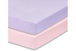 Adorable Sabanas de Bebe in Lavender and Pink