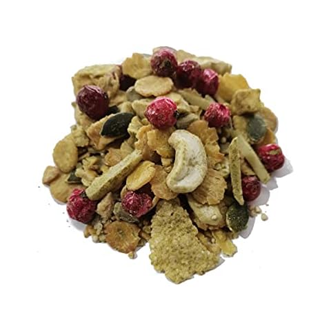 BIO MÜSLI HIGH PROTEIN I Keto I Glutenfrei I Vegan I Superfood Amaranth I Hanfprotein I Mandeln I hoher Eiweißgehalt I 600g Cover