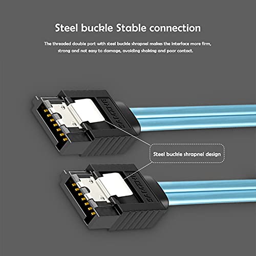 Cable SATA III 7 Pin a 7 Pin para disco duro 1m miniatura 4