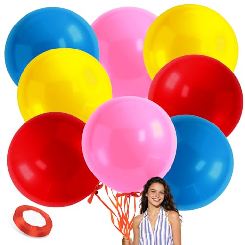 RAINFLOW 36 Inch 8 ballons géants latex
