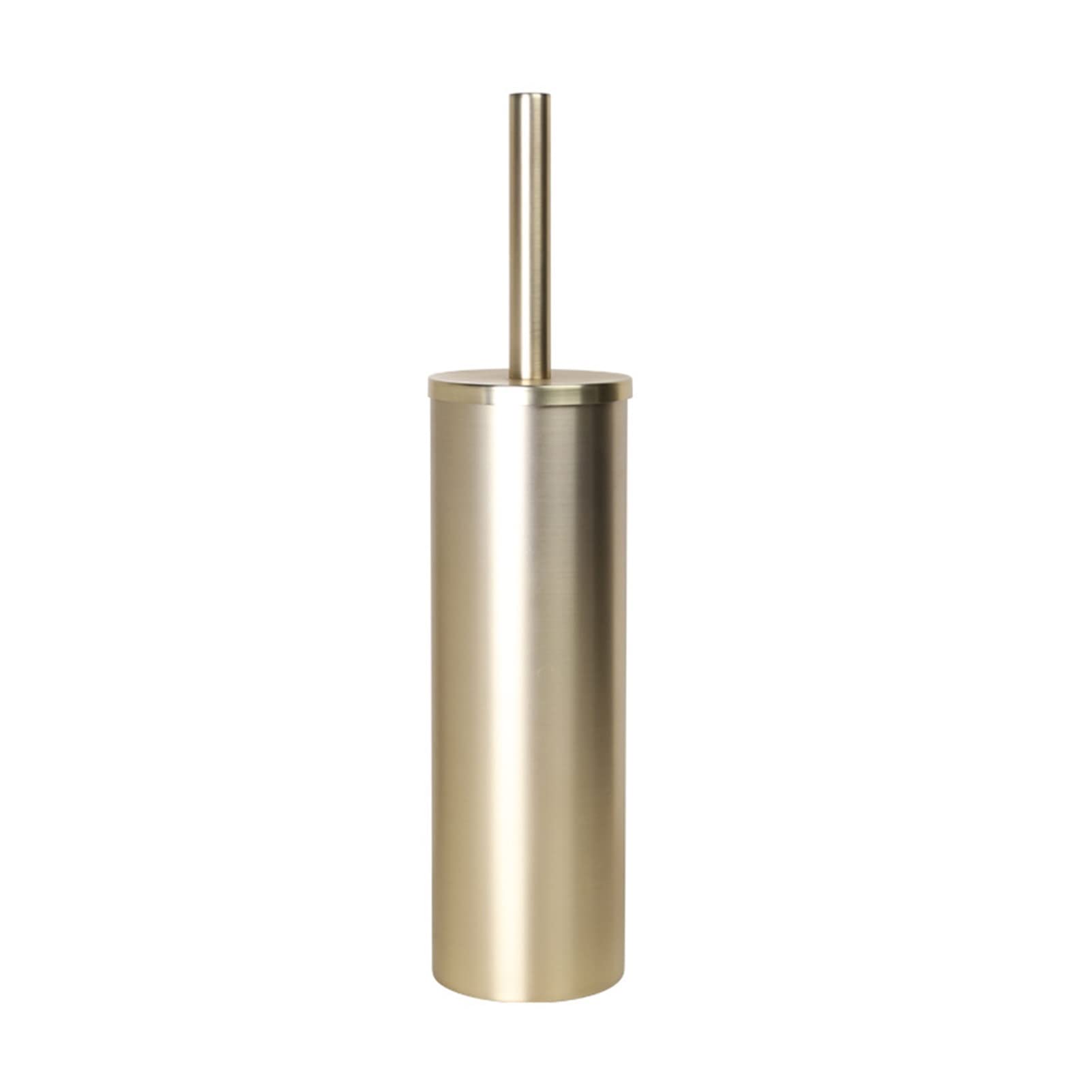 Scopino e supporto, scopino per WC in acciaio inox 304, scopino per WC, ergonomico, elegante, durevole (oro rosa