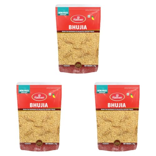 Image of Haldiram's Bhujia 1Kg (Pack of 3)