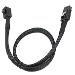 Elprico 12G Internal Mini SAS HD SFF-8643 ToSFF-8087 Cable,Internal Mini SAS to Mini SAS Cable,Low Loss Flexible Internal Mini SAS Cable for Computer Server (1m / 3.3ft)