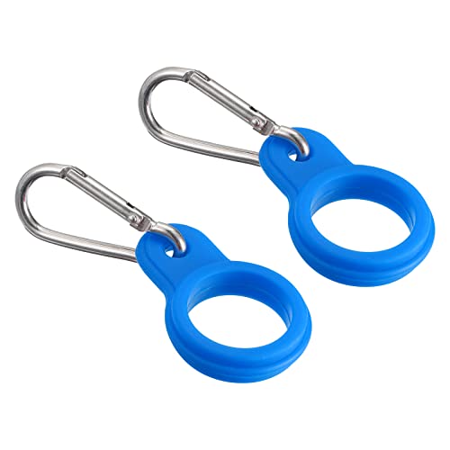 PATIKIL Silicone Water Bottle Clip with Buckle