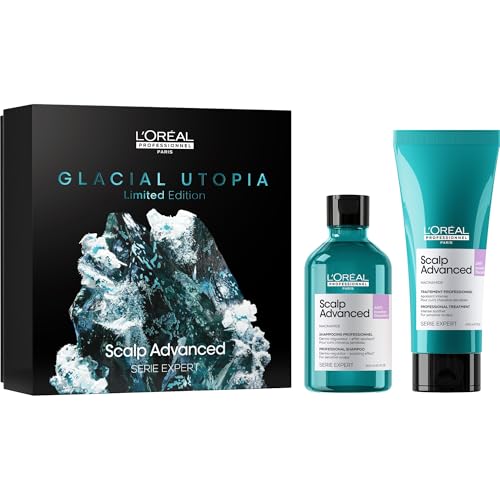 L’Oréal Professionnel Cofre Duo Scalp Advanced, Rutina Tratamiento Cuero Cabelludo Sensible, Serie Expert