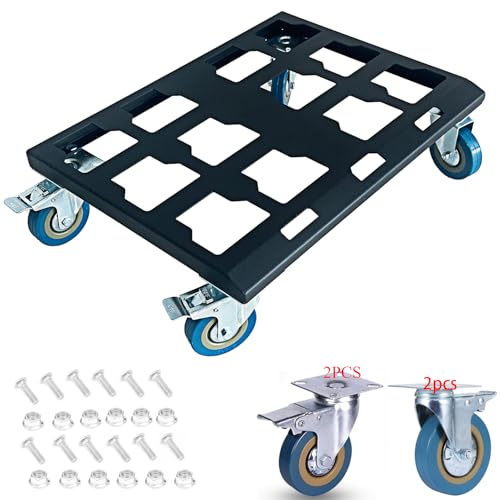 SZWJT-LV Duty Tool Box Dolly for Milwaukee Packout Black
