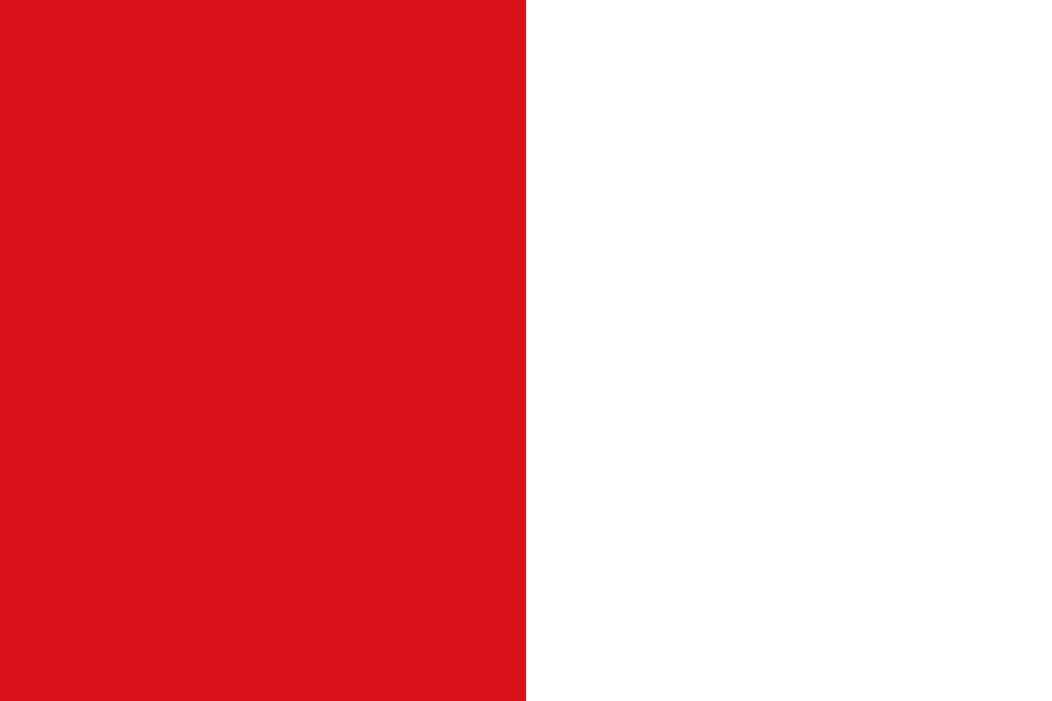 Drapeau XL Ganshoren grand format Belgian municipality drapeau
