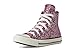 Converse Women's Chuck Taylor All Star Glitter Sneaker, Orchid Abyss/Egret/Black, 7.5