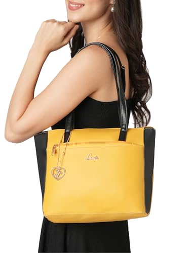 Image of Lavie Women's Lit Amiyah Tote Bag | Tote Bag for Work | Ladies purse | Stylish Shoulder Bag | Gift for Women