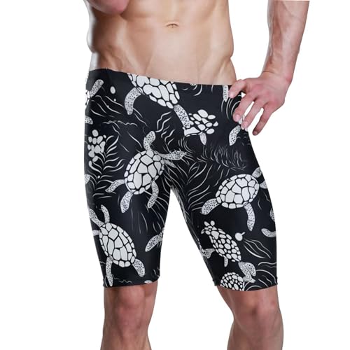 Sea Turtle Tortoise Swim Jammers Swimsuit for Men XXL B0401199