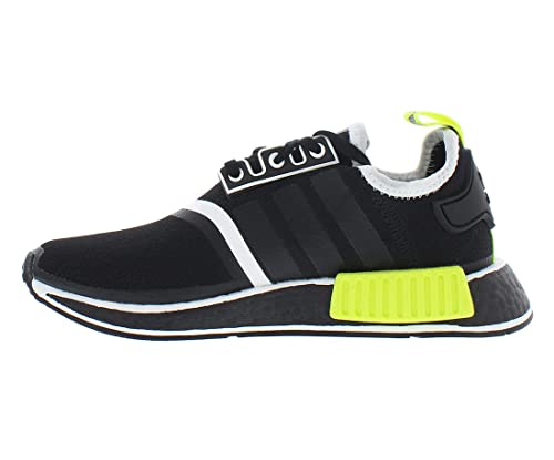 adidas NMD_R1 Boys Shoes Size 4.5, Color: Black/Yellow4