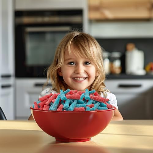 Sour Gummy Bottles Candy Mix | 1-Pound Pack | Blue Raspberry and Tutti-Frutti...