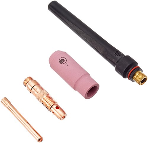 Abicor Binzel 712.2152 Elektrode für ABITIG 17, 18 und 26 Schweißbrenner, 2,4 mm Durchmesser