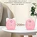 Audio Baby Monitor, 2 Way Talk Long Range Baby Monitor with Night Light, 1 Parent Unit, Built in Music, Two Way Intercom ()