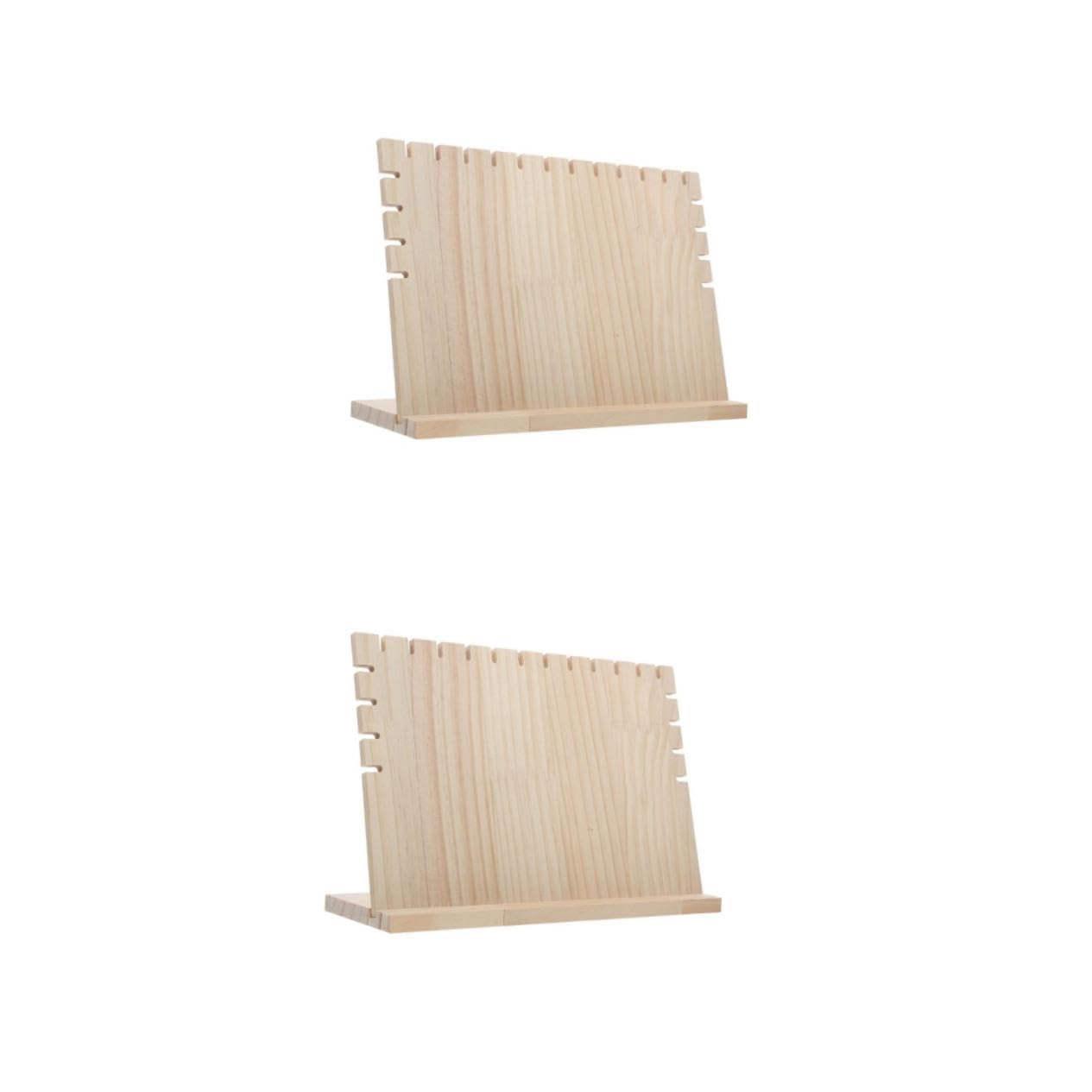 Ciieeo 2 Pezzi Espositore per Gioielli per Collane e Accessori Organizer da e Negozio Design Versatile per e Portabilità