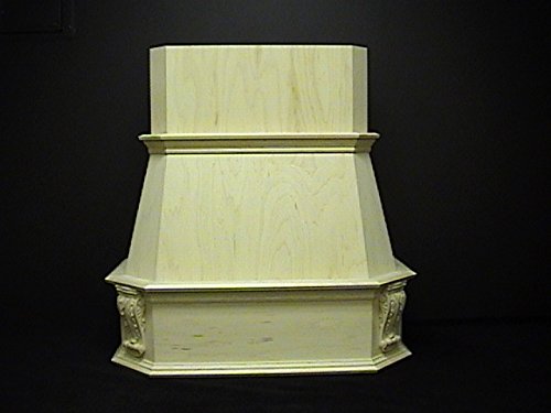 Air-Pro FBBWHVK36 36" Wood Bead Board Victorian Wall Mounted Range Hood